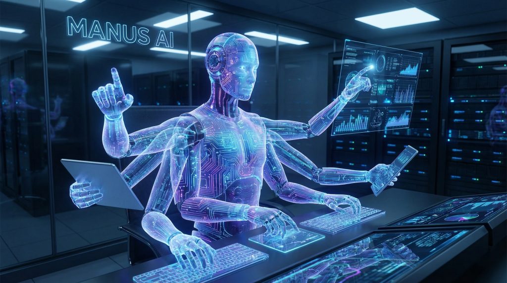 用 Manus AI 打造一人團隊：多工處理複雜任務，月省 50 小時工作時間，邀請碼免費領 1800 點數